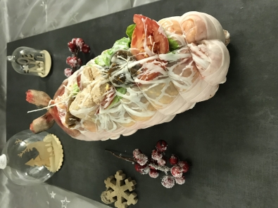 ROTI DE PINTADE FESTIF